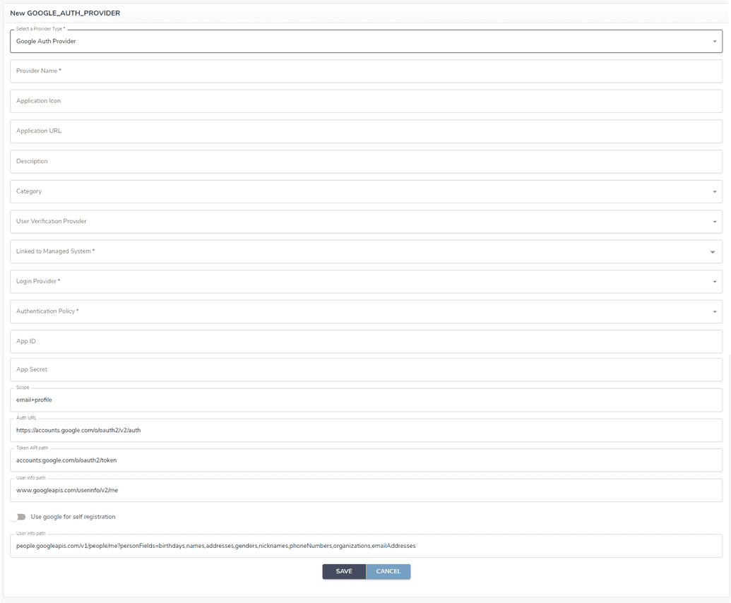 google-auth-prov