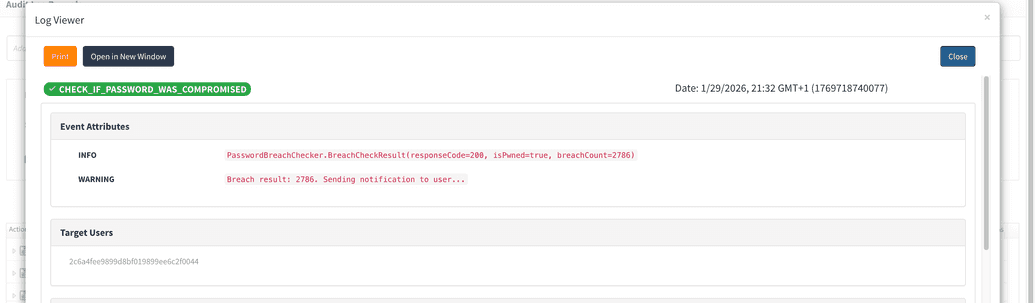 Example audit log p2