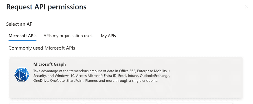 API permissions 2