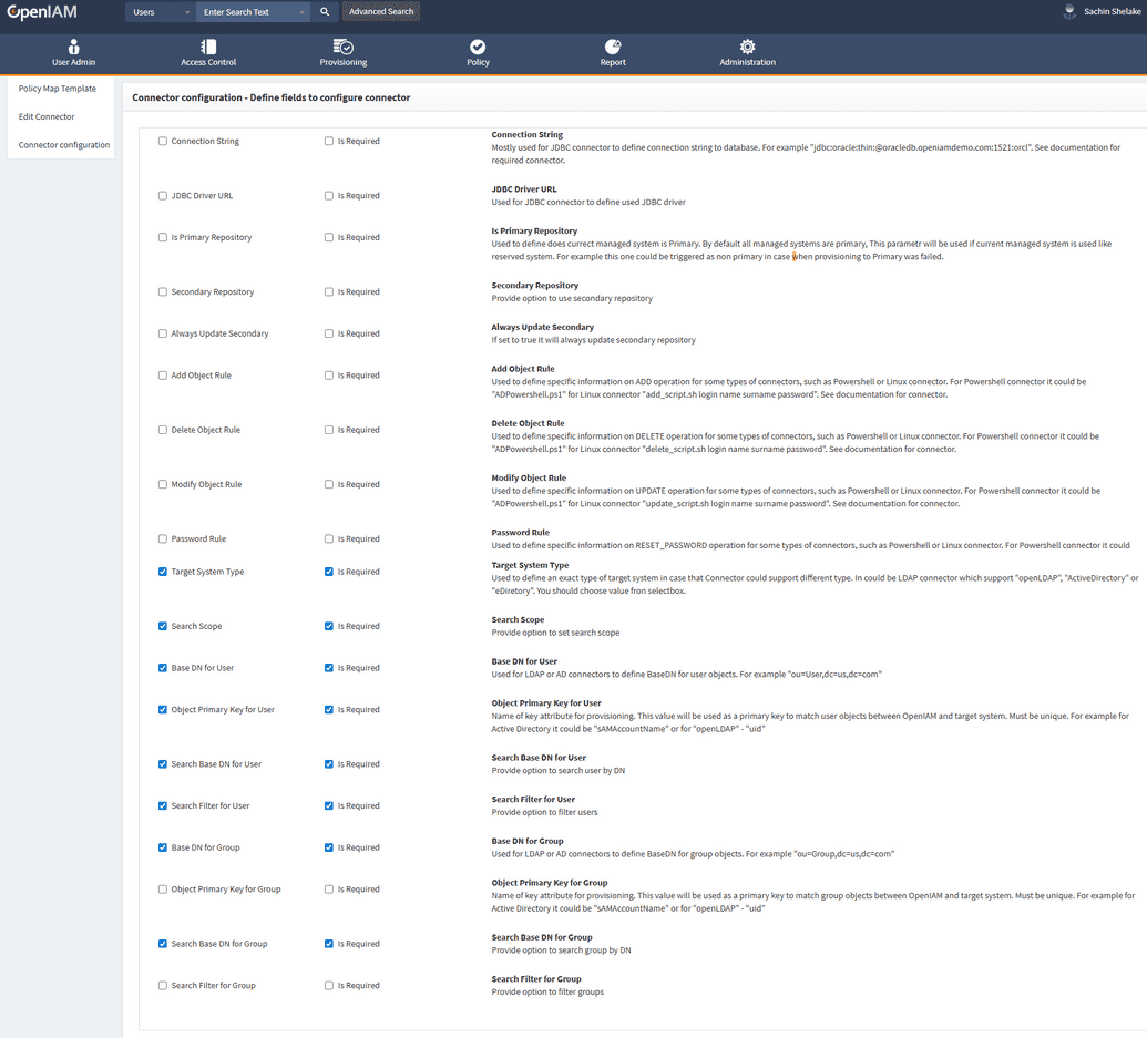 Checkboxes example