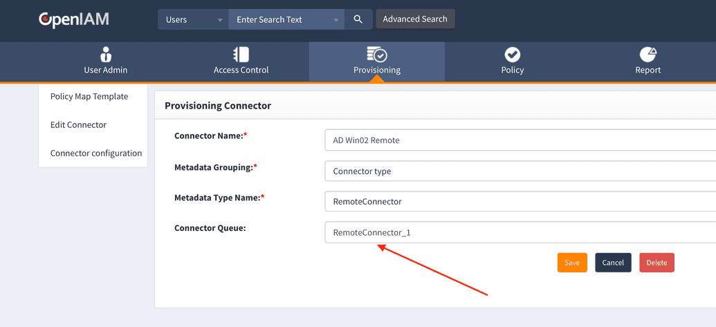 Getting RabbitMQ queue from webconsole