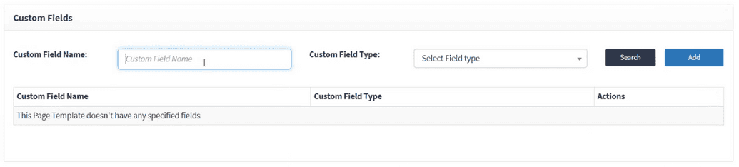 Custom field