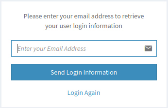 Forgot Username page 