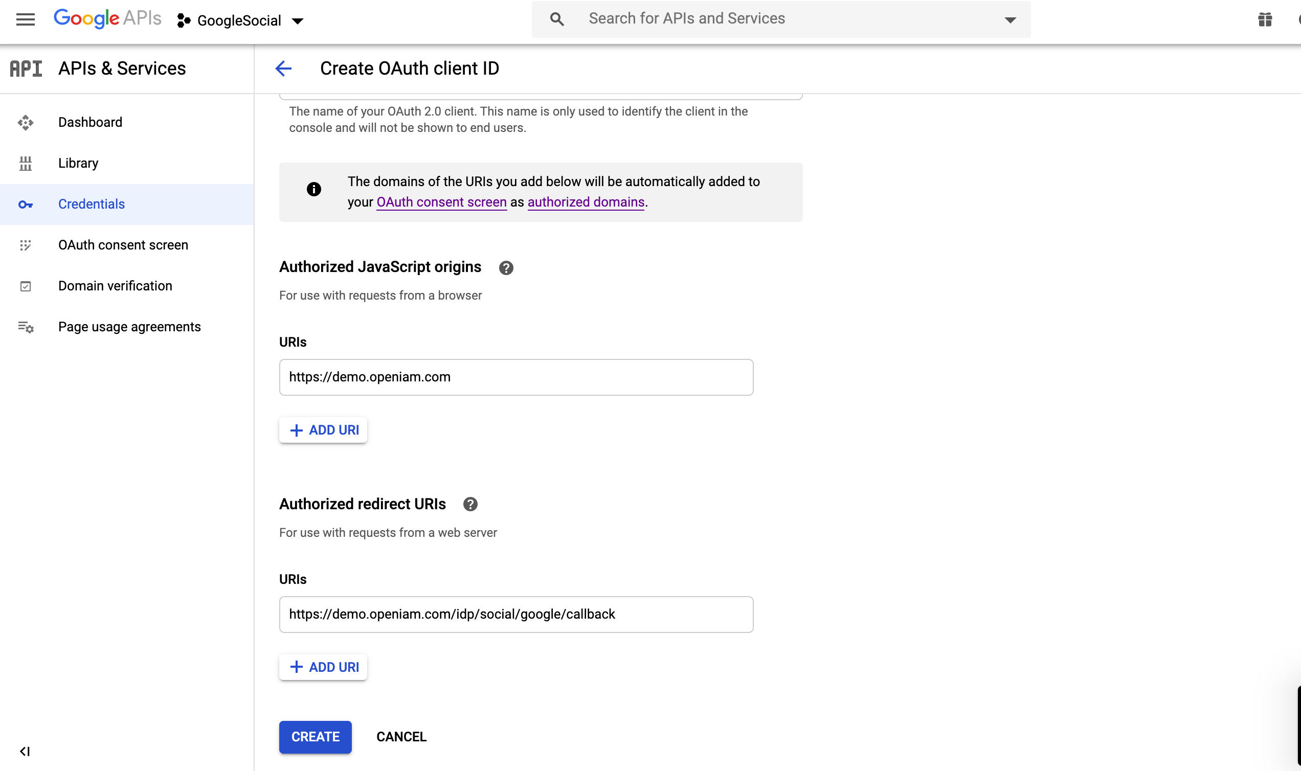 google-new-oauth-client-id