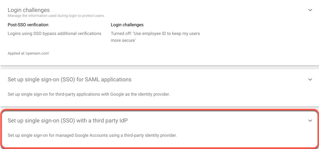 Gsuite idp