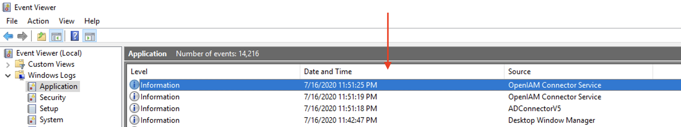 EventViewer logs for PowerShell connector