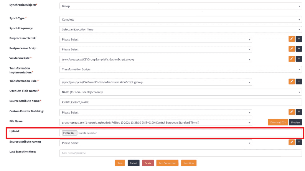 CSV Role Example