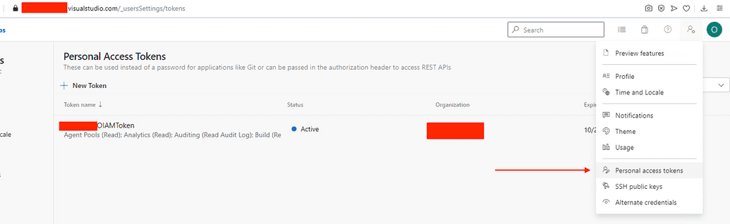 Generating access token