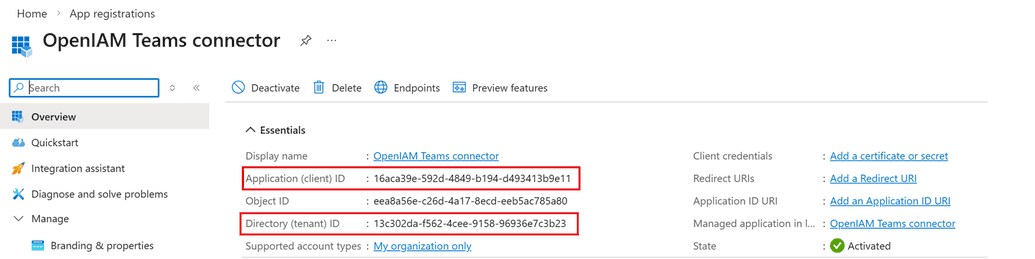Managed system config